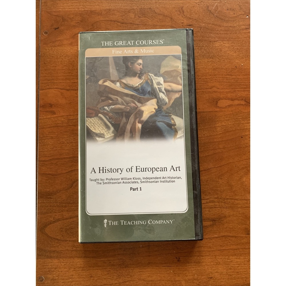 A History of European‎ Art Vol. I-IV (2005, DVD)